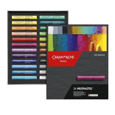Imagem de Caran D'Ache Pastel Oleoso Neopastel 24 Cores