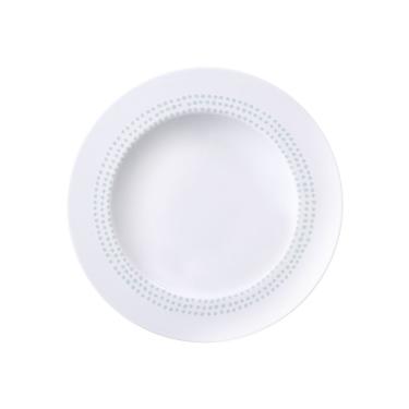 Imagem de Prato Fundo Tramontina Monocroma Em Porcelana Decorada 23 Cm