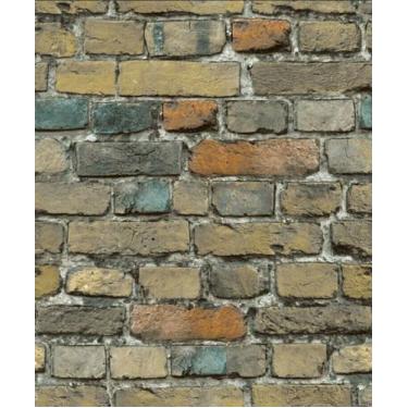 Imagem de Papel de Parede Modern Maison Tijolos MM347703 - Rolo: 10m x 0,52m - S