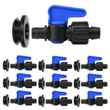 Imagem de 10 Registro Inicial 16mm Rosca c/ Chula Mangueira Gotejadora - Implebr
