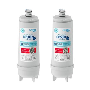Imagem de Kit 2 Refil Cp500br para Purificador Masterfrio Planeta Agua