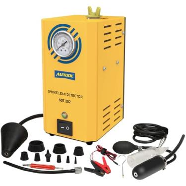 Imagem de AUTOOL Ferramenta de detector de vazamento automotivo para carros, localizador de vazamento, testador de vazamento de cachimbo de carro, testador de suporte para todos os veículos