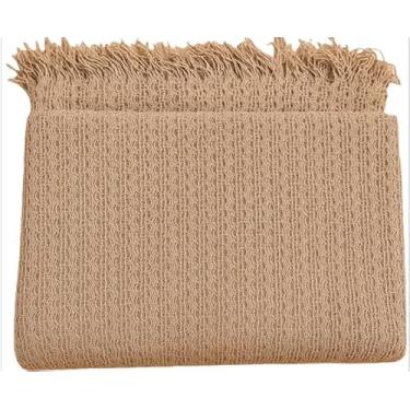 Imagem de Manta de Algodão Grande para Sofá Casal King 3,00X1,80M Grande 2,40X1,80m Pop pequena 2,20X1,50M sua casa(King luxo 2,7x2,6M Areia)