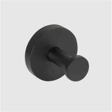 Imagem de GROWBY Acessórios pendentes de banheiro série serrilhada de latão, trilhos de toalha, suporte de rolo de papel higiênico, ouro preto, ba, 103hk, blk