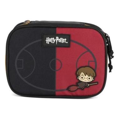 Imagem de Estojo Escolar Grande Bolsinha Porta Lápis Box Harry Potter-Unissex