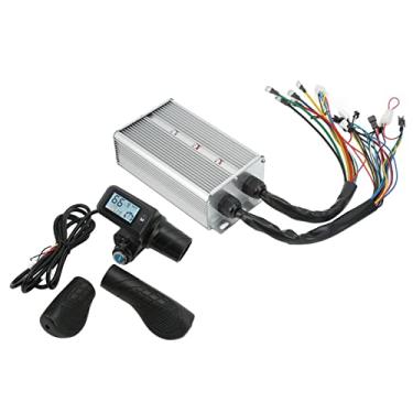 Imagem de KIMISS Kit de Controlador de Motor Sem Escova 1500W 36V 48V Com Display LCD de Acelerador e Controle de Velocidade para Bicicleta Elétrica/scooter