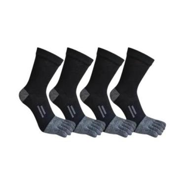 Imagem de Meias De Algodão Antibacterianas E Respiráveis Para Homens, Compressão