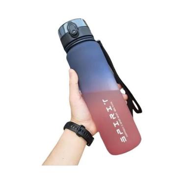Imagem de Garrafa De Água Esportiva Colorida À Prova De Vazamentos 500ml 650ml 1
