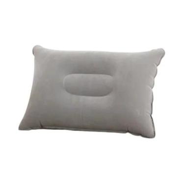 Imagem de Travesseiro Inflável Portátil Para Viagens, Camping E Atividades Ao Ar