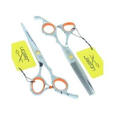 Imagem de Tesoura Profissional Para Cabelo 5.5" 6.0" Em Aço Japonês Para Corte E
