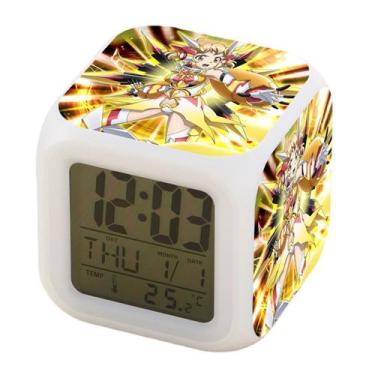 Imagem de Despertador Zhan Ji'S Swan Songs Square LED com despertador - yiweisai