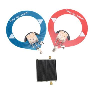 Imagem de LiebeWH Antena de Loop Interno AM MW SW para áudio Doméstico 2pcs Conjunto de Antena Donut para Sistemas de Receptor de Vídeo AV Estéreo e Rádio