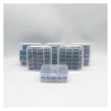 Imagem de ROUPWKWO Conectores de cabo de alavanca elétrica box 2 portas 3 portas 5 portas braçadeira de cabo conector terminal de fio rápido (BC24)