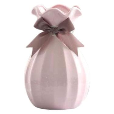 Imagem de Vaso de decoração de vaso de cerâmica artesanal, pode ser equipado com água para cultivar plantas, escritório, casa, acessórios, decorações de casa