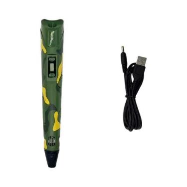 Imagem de Caneta De Impressão 3D Para Crianças Com Tela LED Brinquedo Eletrônico