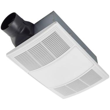 Imagem de Broan-NuTone Ventilador e aquecedor de banheiro PowerHeat sem iluminação, 110 CFM, 2.0 sones, branco