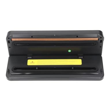 Imagem de FTVOGUE Máquina Seladora a Vácuo 80Kpa, Seladora Automática de Alimentos Com 6 Modos Ajustáveis ​​e Cortador Embutido para Armazenamento de Preservação de Alimentos (plugue americano)