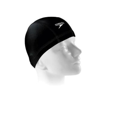 Imagem de Touca de natação infantil  em  tecido confortável XTRAFIT - PRETO-Unissex