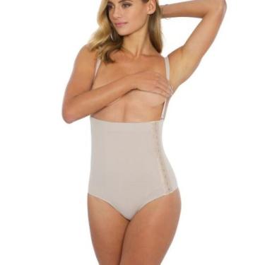 Imagem de Cinta Modeladora Plié 50107 Pós-Parto Maternity Microfibra T. P/GG, P,