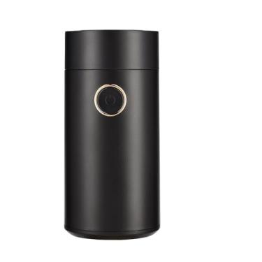 Imagem de Moedor de café elétrico moinho burr portátil com configurações ajustáveis grãos para espresso gotejamento e pour-over adequado viagens acampamentos co