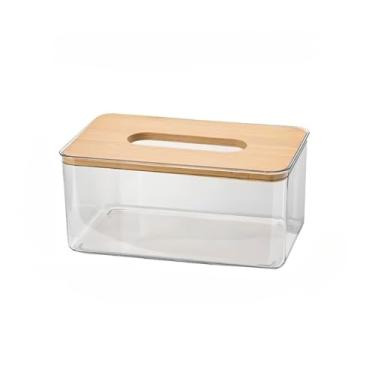 Imagem de Suporte para papel higiênico + caixa de lenços de papel para montagem na parede, acessórios práticos para casa de banho (Modelo Retangulo - TRC1158)