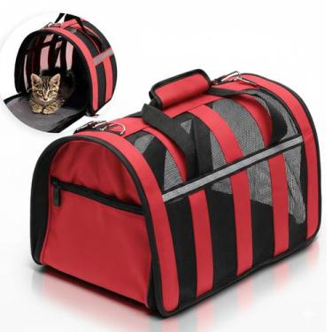 Imagem de Bolsa Transporte Pet Gato Cachorro Animais Estimaçao Coelho Hamster Po