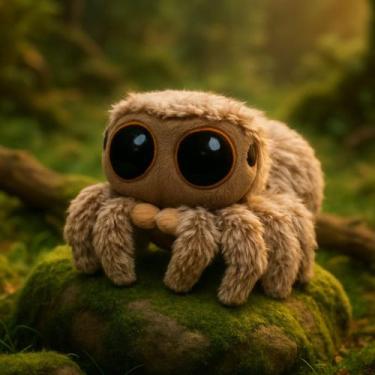 Imagem de Lucas A Aranha Pelúcia Da Animação Netflix Divertida Coleção Pelúcia F