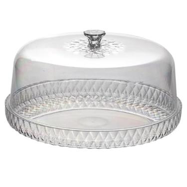 Imagem de Suporte de bolo de plástico transparente