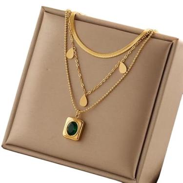 Imagem de tincolia Correntes de contas de acrílico feitas à mão, gargantilha com pingente de caranguejo vermelho, tendência, joias, colares, festa