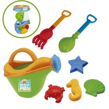Imagem de Brinquedo DBrinquedo de Praia Infantil com Acessórios – Kit Completo 7 Peças para Areiae Praia