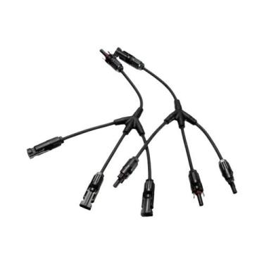 Imagem de Conectores De Cabo Solar À Prova d'Água Masculino E Feminino, Tipo Y E