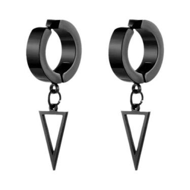 Imagem de Brincos De Clipe Com Pingente De Cruz Da Moda, Sem Furo, Para Homens E