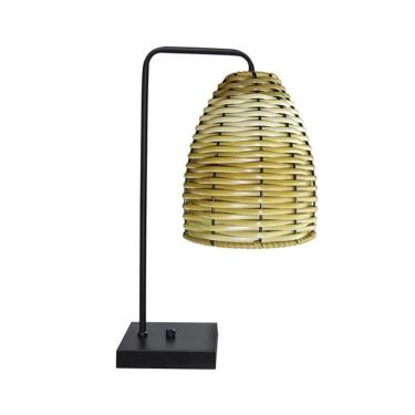 Imagem de Abajur De Mesa Cúpula Junco Pinus