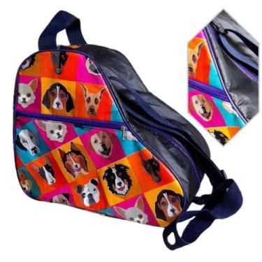 Imagem de Bolsa Mochila Para Patinação Patins Quad Tradicional Inline - MR