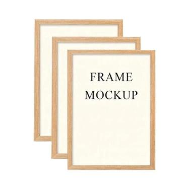 Imagem de Moldura De Mesa Quadrada 30x40cm 21x30cm 15x20cm A4 A8 Em MDF Para Exi