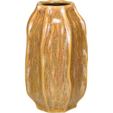 Imagem de VASO DECORATIVO ENFEITE CASA HOME&CO CERÂMICA 20x14x14cm BEGE