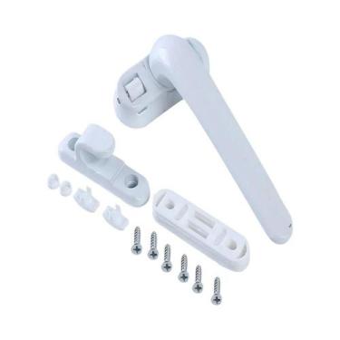 Imagem de Trava Universal De Segurança Infantil Para Janelas E Portas Com Vidro 