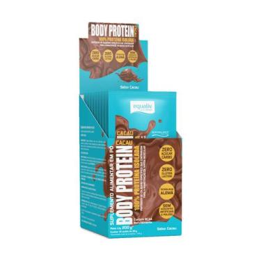 Imagem de Body Protein Cacau Proteína Isolada CX/10 Sachês 20g Equaliv