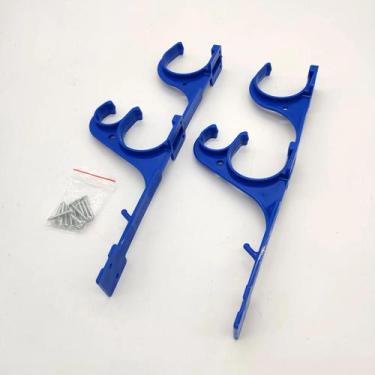 Imagem de Suporte De Plástico Telescópico Para Vassouras De Piscina, Mangueiras 