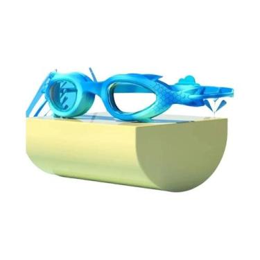 Imagem de Conjunto De Óculos De Natação À Prova d'Água E Touca De Silicone Para 