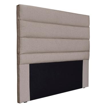 Imagem de Cabeceira Cama Box Casal King 195cm Vera Linho Rústico - Loja Sheep