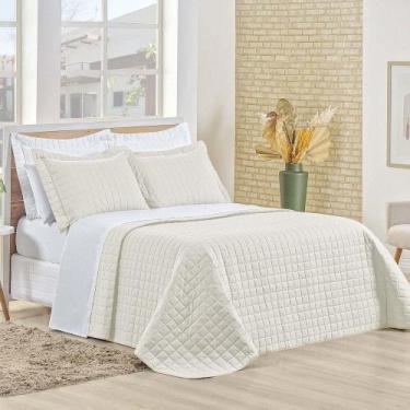 Imagem de Kit Cobre Leito Montreal Casal Queen 3 Peças Percal 150 Fios 100% Algo