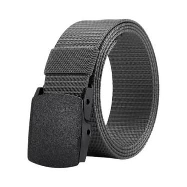 Imagem de Cinto Tático Casual Masculino Em Lona De Nylon Para Treinamento Esport