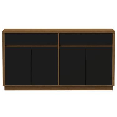 Imagem de Aparador Buffet Ana Imbuia Preto - New Ceval