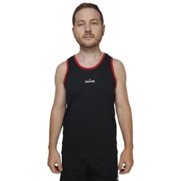 Imagem de Regata Spalding Basic TR Basquete Masculina-Masculino