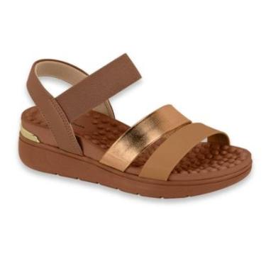 Imagem de Sandalia Feminina Modare Ortopédico Esporão Massageador Conforto Elástico Ref: 7151.119-Feminino