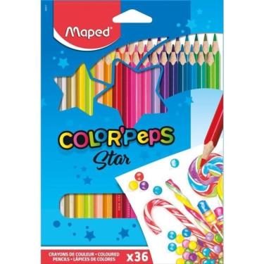 Imagem de Lápis de Cor Triangular Color Peps 36 Cores - Maped