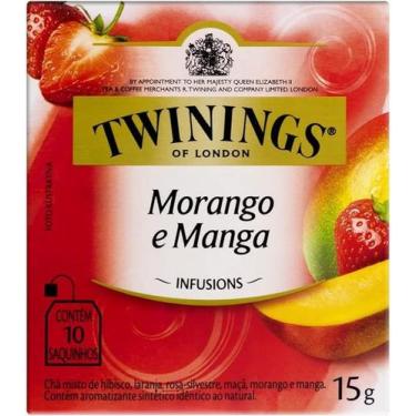 Imagem de Chá Morango e Manga 15G - Caixa com 10 Unid - TWININGS