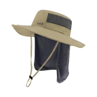 Imagem de Chapéu de Balde Tático para Pesca - Ajustável, Aba Larga, à Prova d'Ág