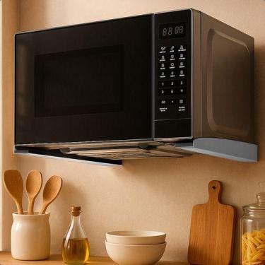 Imagem de Suporte Para Micro-ondas Forno De Parede Universal Em Aço Navan - Loja